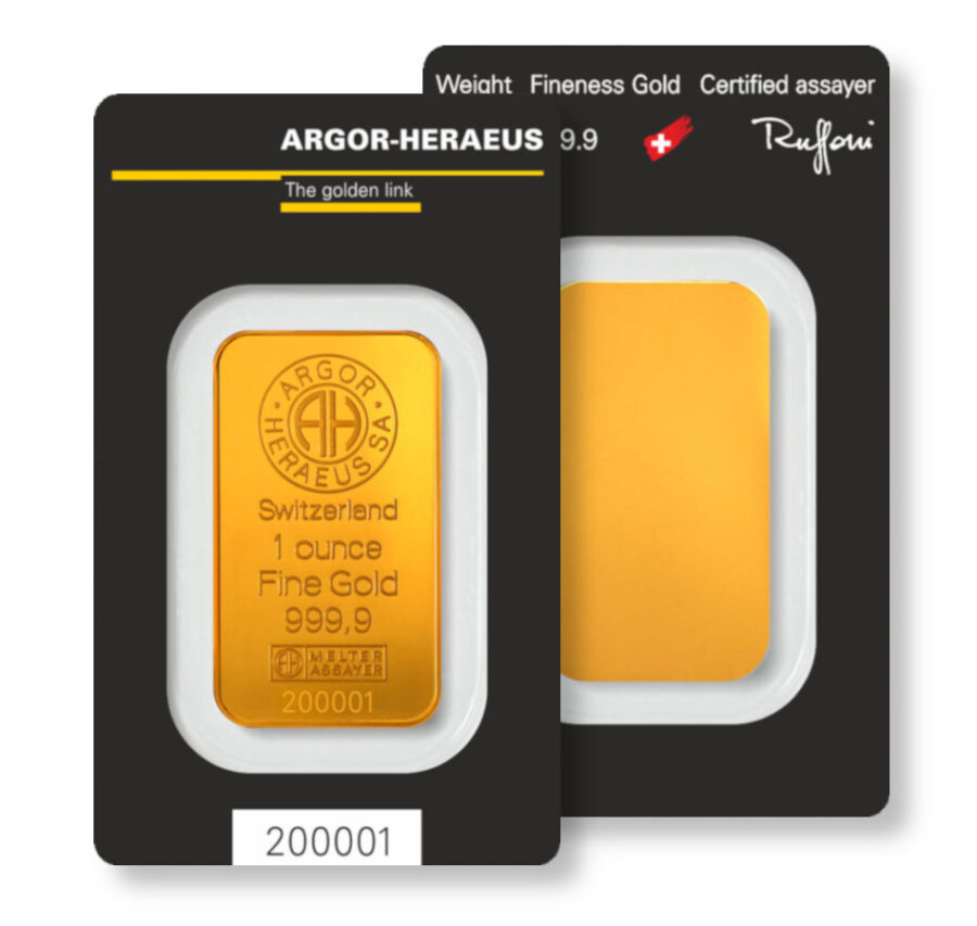 Lingotto Gr. 31,103  (1oz) Oro 999,99/000 in Blister.<br>SPEDIZIONE GRATUITA - immagine 4